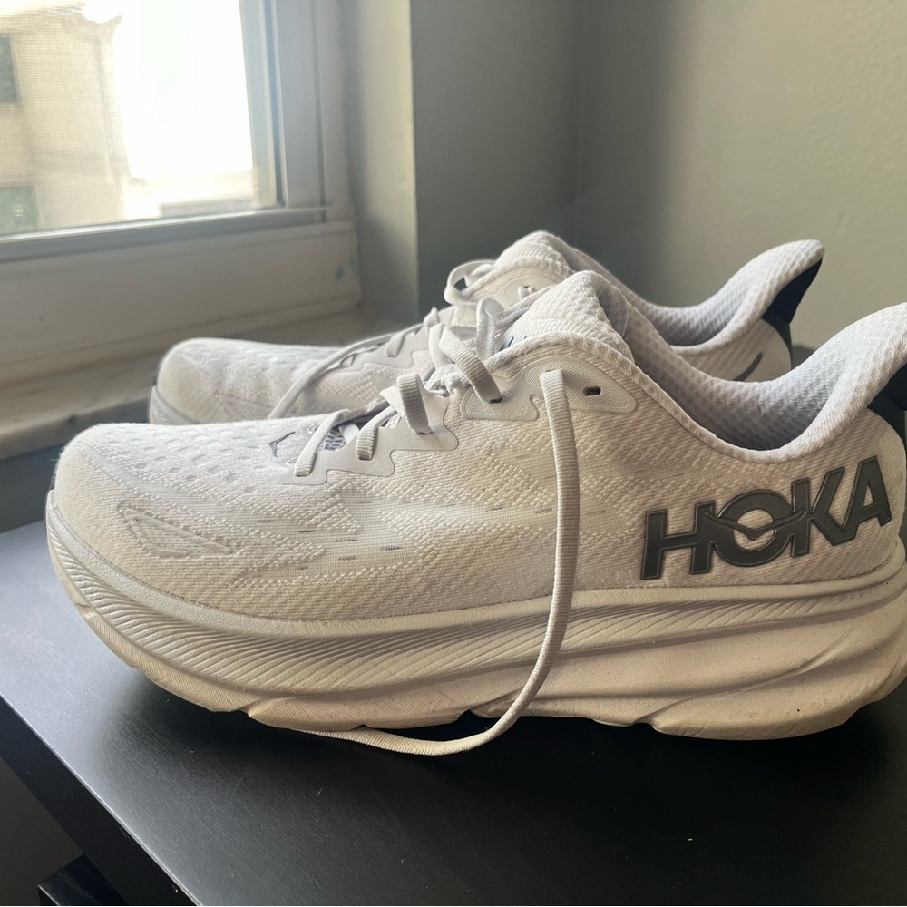 HOKA White Running Shoes